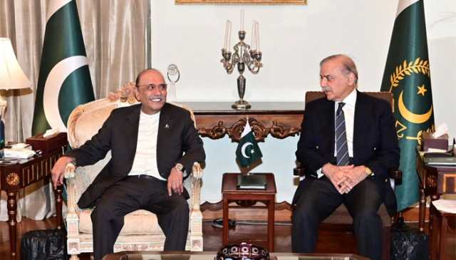 صدرِ مملکت سے وزیرِ اعظم کی ملاقات ، ملکی سیاسی اور معاشی صورتحال پر گفتگو