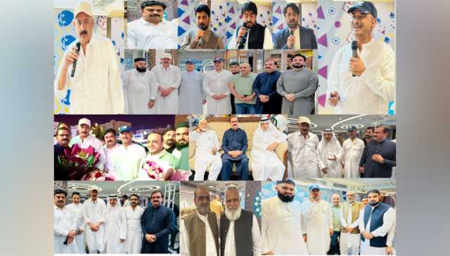جدہ: چوہدری حسنین گوندل اور چوہدری امجد گجر کی جانب سے عید ملن پارٹی، پاکستانی کمیونٹی کی بھرپور شرکت