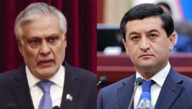 وزیرخارجہ اسحاق ڈار کا ازبکستان کے ہم منصب سے ٹیلی فونک رابطہ، ریلوے پروجیکٹ پر تبادلہ خیال