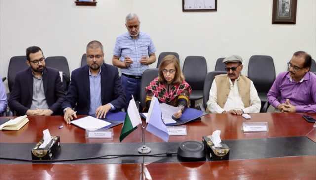 محکمہ موسمیات اور اکاونٹیبلٹی لیب کے درمیان موسمیاتی معلومات کی فراہمی اور ماحولیاتی تبدیلیوں سے نمٹنے کے لیے تعاون کی یاد داشت طے پا گئی