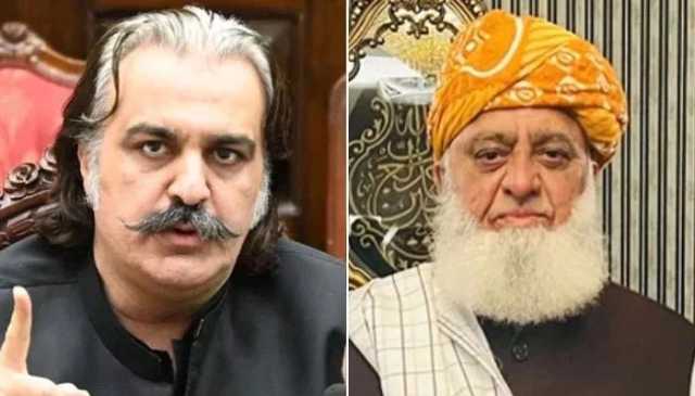 علی امین گنڈاپور کا مولانا فضل الرحمن کو اپنے بھائی سے الیکشن لڑنے کا چیلنج