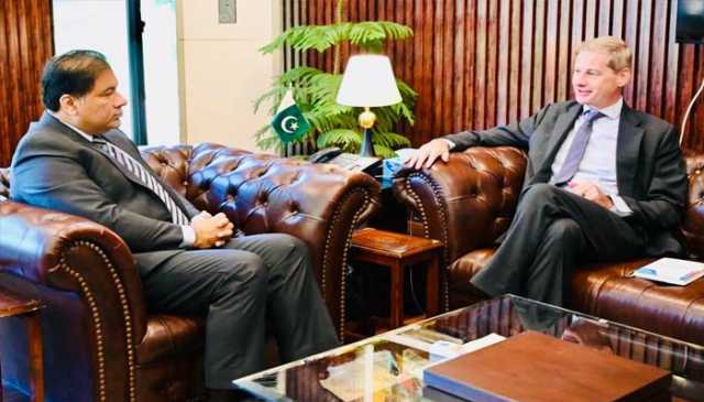 چیئرمین سی ڈی اے سے نیدرلینڈز ایمبیسی کے ڈپٹی ہیڈ آف مشن کی ملاقات ،باہمی دلچسپی کے امور پر تبادلہ خیال