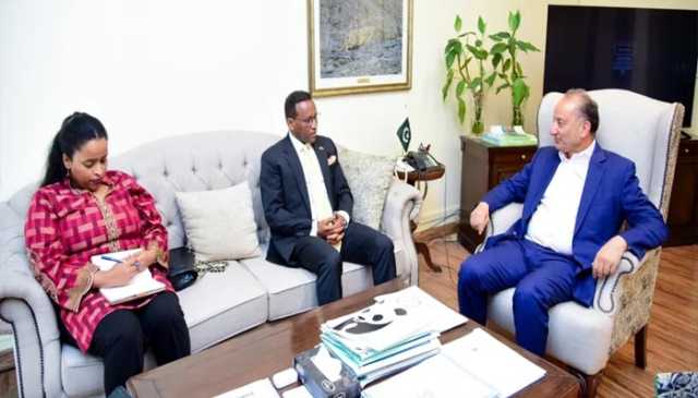 وفاقی وزیر ڈاکٹر مصدق ملک سے ایتھوپین سفیر کی ملاقات، سبز منصوبوں اور ماحولیاتی تعاون پر تبادلہ خیال