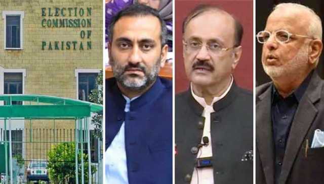 الیکشن کمیشن نے سینیٹر اعجاز چودھری، احمد خان بھچر، احمد چٹھہ کو نا اہل قرار دیدیا،نوٹیفکیشن جاری