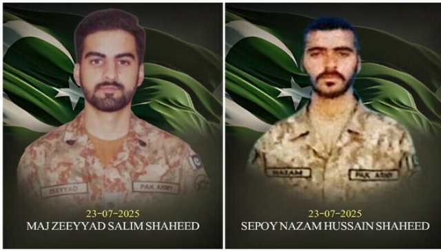 مستونگ میں سیکیورٹی فورسزکا آپریشن ،3دہشت گرد ہلاک، میجر اور سپاہی شہید