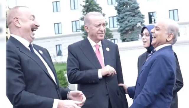 وزیراعظم کی ترک اور آذربائیجان کے صدور کے ساتھ خوشگوار ملاقات، چہل قدمی