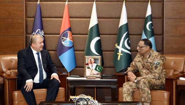تاجکستان کے چیف آف جنرل سٹاف کی جوائنٹ چیفس جنرل ساحر شمشاد سے ملاقات،دفاعی تعاون کو مزید مضبوط بنانے پر اتفاق