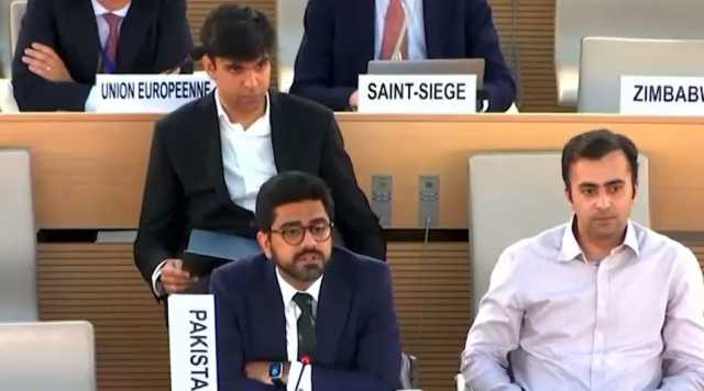 یو این ،انسانی حقوق کونسل میں پاکستانی سفارتکار نے بھارت کو آئینہ دکھا دیا