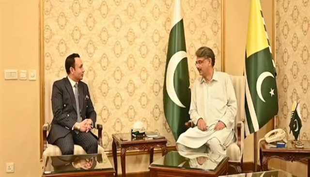 وزیرِ اعظم آزاد کشمیر چوہدری انوار الحق سے سردار یاسر الیاس کی ملاقات ، سیاحت کے فروغ اور سرمایہ کاری کے مواقع پر تفصیلی تبادلہ خیال