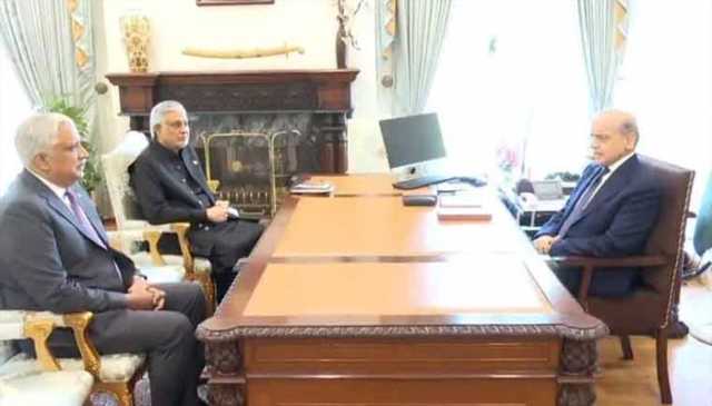 وزیراعظم سے لیفٹیننٹ جنرل ریٹائرڈ محمد سعید کی ملاقات ، چیئرمین واپڈا تعیناتی پر مبارکباد
