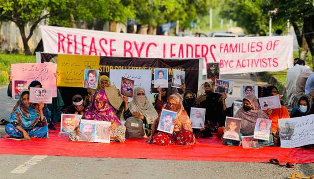 اسلام آبا ہائیکورٹ کا بلوچ لاپتہ افراد کے لواحقین کا احتجاج ختم کرانے کے لیے ڈپٹی کمشنر کو مظاہرین سے مذاکرات کا حکم