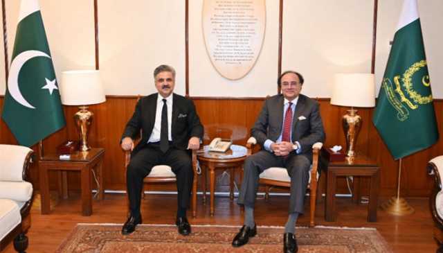 چیف جسٹس اور وزیر خزانہ کی ملاقات، قانون کی حکمرانی کیلئے مشترکہ کاوشوں پر زور