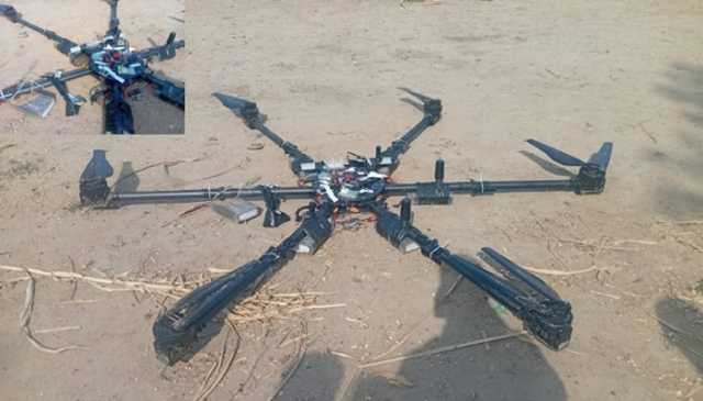 سکیورٹی فورسز نے لاہور میں مناواں کے قریب بھارتی ڈرون مارگرایا