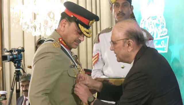 معرکہ حق میں جرأت اور جنگی مہارت کا اعتراف، فیلڈ مارشل کیلئے ہلال جرأت کا اعزاز