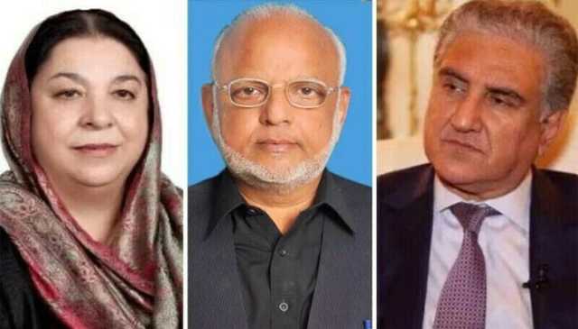 نومئی مقدمات، شاہ محمود قریشی بری، یاسمین راشد اور اعجاز چوہدری کو 10،10سال قید کی سزا