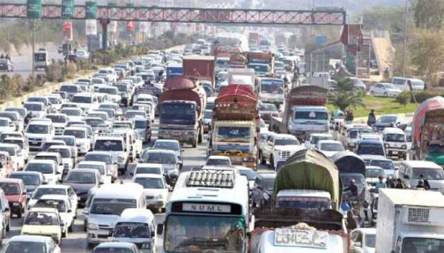 جڑواں شہروں میں کل سے 14اگست تک تمام بڑی گاڑیوں کا داخلہ بند،ٹریفک پلان جاری