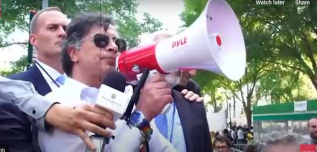 فلسطینیوں کے حق میں خطاب کرنے پر امریکا نے کولمبیا کے صدر کا ویزا منسوخ کردیا