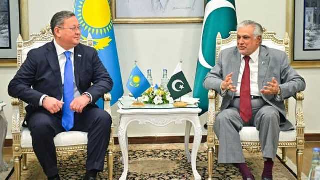 پاکستان اور قازقستان کا تعلقات مزید مضبوط بنانے کا عزم