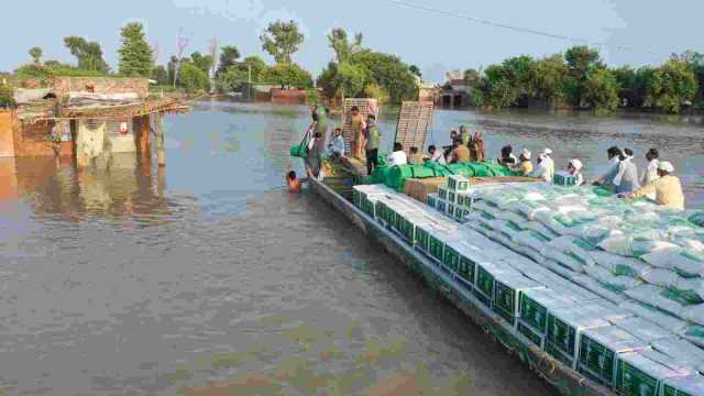کنگ سلمان ہیومینٹیرین ایڈ اینڈ ریلیف سنٹر کی جانب سے پنجاب میں سیلاب متاثرہ خاندانوں کو ہنگامی امداد کی فراہمی