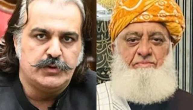 علی امین گنڈاپور کی مولانا فضل الرحمن پر کڑی تنقید، سخت الفاظ کا استعمال