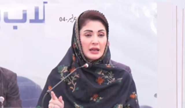 سیلاب متاثرین میں امدادی چیک تقسیم، کسی کے سامنے ہاتھ نہیں پھیلائے، مریم نواز