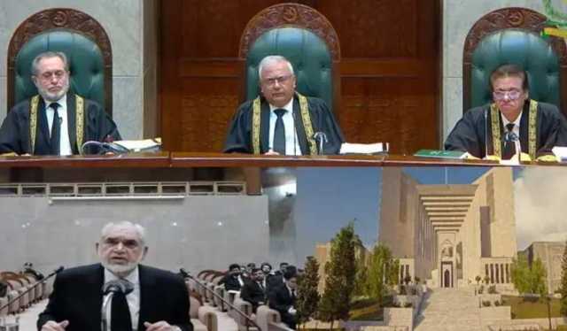 چھبیسویں آئینی ترمیم کیس، ہم سب حلف کے پابند اور قوم کو جواب دہ ہیں،جسٹس امین الدین خان