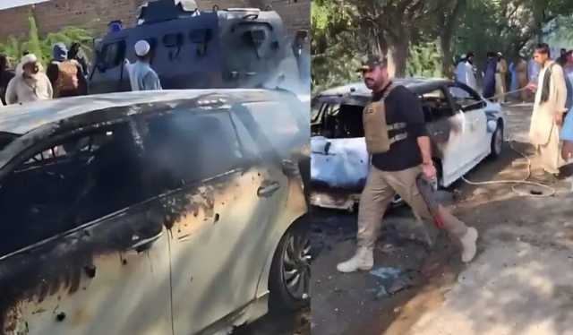 شمالی وزیرستان، فتنہ الخوارج کی درندگی، بھتہ نہ دینے پر 6افراد کو گاڑی میں جلا دیا