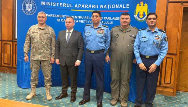 ائیر چیف مارشل کا رومانیہ کا سرکاری دورہ، دفاعی تعاون کے فروغ پر اتفاق