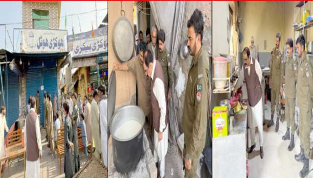 چوہدری شفقت محمود کی ہوٹل اور بیکری کے خلاف بڑی کارروائی۔ مضر صحت کھانے کی فروخت اور ناقص صفائی پر ڈھوکڑی ہوٹل سیل