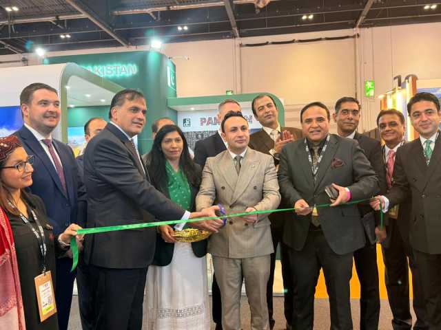 لندن میں ورلڈ ٹریول مارکیٹ 2025 میں پاکستان پولین کا افتتاح
