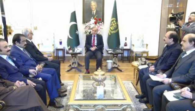 وزیراعظم سے ایشئن فٹبال کنفڈریشن کے صدر اور فیفا کے سینئیر نائب صدر شیخ سلمان ابراہیم حماد الخلیفہ کی ملاقات