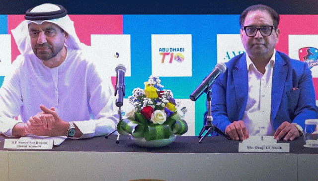 شیخ محمد بن حماد بن تہنون آل نہیان ابوظہبی ٹی10 لیگ کے سرپرستِ اعلیٰ مقرر