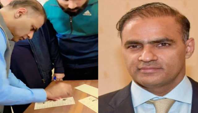 ضمنی الیکشن میں ووٹ ڈالنے کی ویڈیو وائرل ہونے پر عابد شیر علی کیخلاف کارروائی، نوٹس جاری