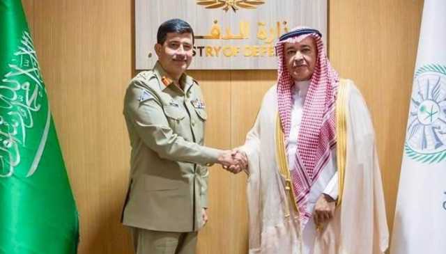 چیف آف جنرل سٹاف لیفٹیننٹ جنرل عامر رضا کی سعودی چیف آف جنرل سٹاف سے ملاقات، دفاعی تعاون پر گفتگو