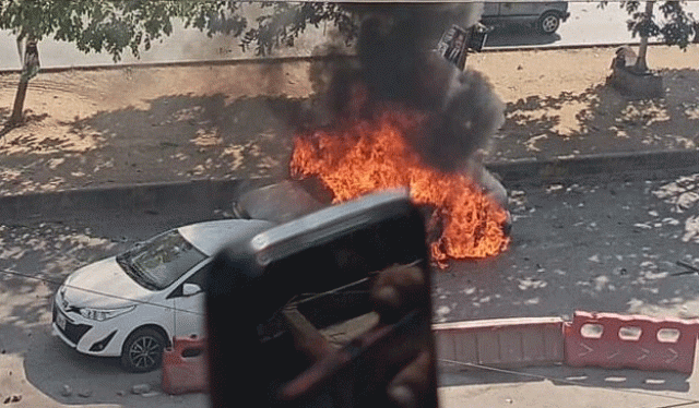 اسلام آباد: کچہری کی پارکنگ میں کھڑی گاڑی میں سلینڈر دھماکا، وکلا اور سائلین زخمی