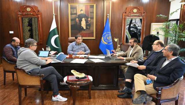 چیئرمین سی ڈی اے کی چیف فیسیلٹیز و ایڈمنسٹریٹو سروسز آغا خان یونیورسٹی سے ملاقات