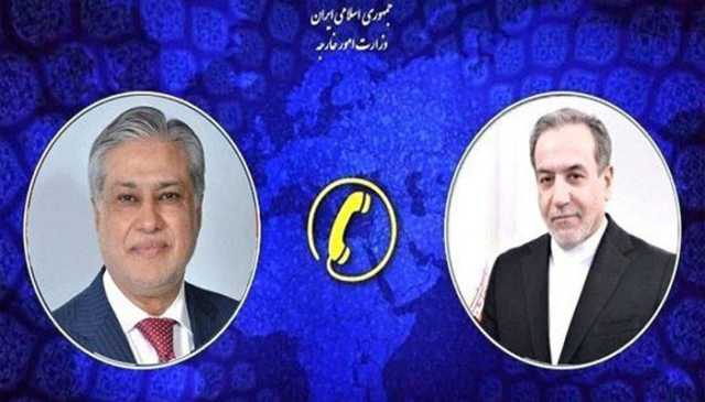 اسحاق ڈار سے ایرانی وزیر خارجہ کا رابطہ، پاک افغان کشیدگی پر تعاون کی پیشکش