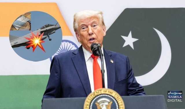 بھارت دوبارہ پاکستان پر جنگ مسلط کرنے والا تھا،جسکو میں نے روکا، امریکی صدر