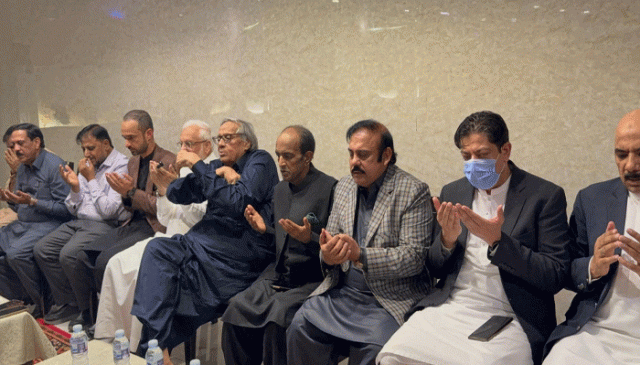 یارانِ جدہ گروپ کی جانب سے چوہدری عطا محمد چیمہ مرحوم کے ایصالِ ثواب کے لیے تعزیتی نشست کا انعقاد