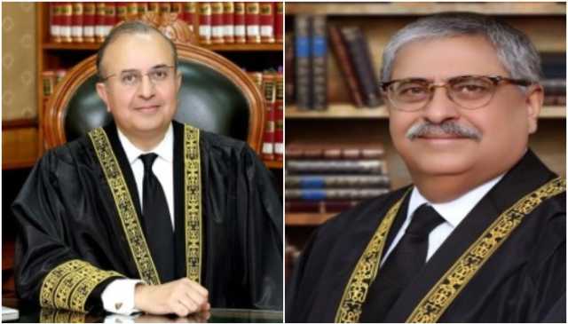 آئینی ترمیم کے خلاف احتجاج:سپریم کورٹ کے جج جسٹس منصور علی شاہ اور جسٹس اطہر من اللہ نے استعفی دے دیا