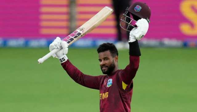 ویسٹ انڈیز کے شائی ہوپ 13 انٹرنیشنل ٹیموں کیخلاف سنچری بنانیوالے دنیا کے پہلے کرکٹر بن گئے