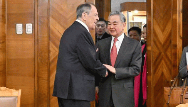 چین اور روس کے وزرائے خارجہ کا دوسری جنگ عظیم کی فتح کے نتائج کے تحفظ پر زور