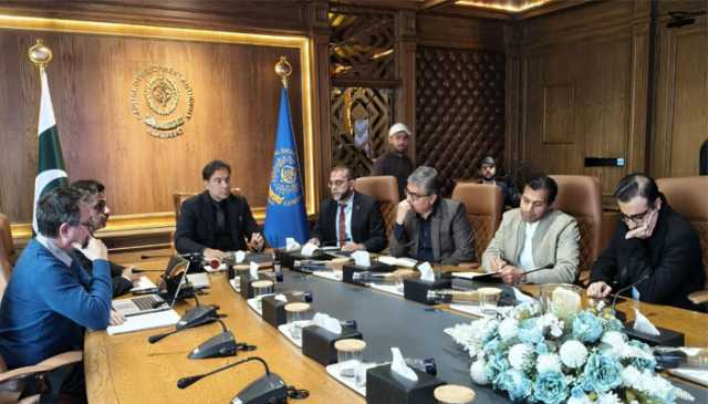 چیئرمین سی ڈی اے محمد علی رندھاوا سے اے ایف ڈی کے وفد کی ملاقات، پانی کے شعبے میں اصلاحات اور بہتری کے منصوبوں پر تبادلہ خیال