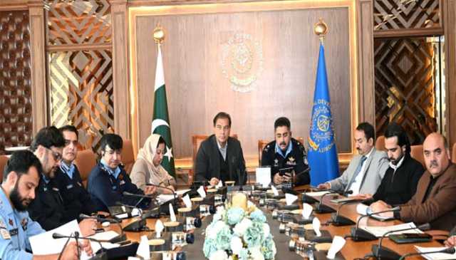 چیئرمین سی ڈی اے محمد علی رندھاوا کی زیر صدارت غیر قانونی طور پر مقیم غیر ملکی افراد کیخلاف کارروائی کیلئے خصوصی ٹاسک فورس کا اجلاس