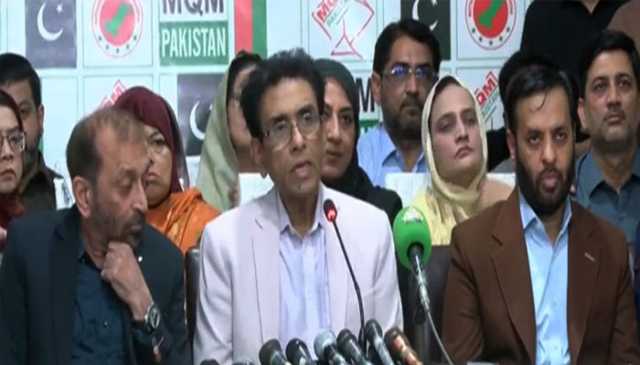 پی ٹی آئی کے فیصلے سمجھ سے بالاترہیں، حکومت کو غور کرنا ہوگا، خالد مقبول صدیقی