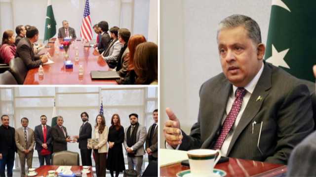 پاکستان میں امریکی سرمایہ کاروں کے لئے زبردست کاروباری مواقع ہیں: رضوان سعید