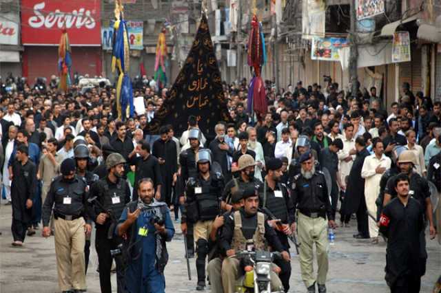پنجاب بھر میں 9 محرم کو سکیورٹی ہائی الرٹ، 1 لاکھ سے زائد اہلکار تعینات