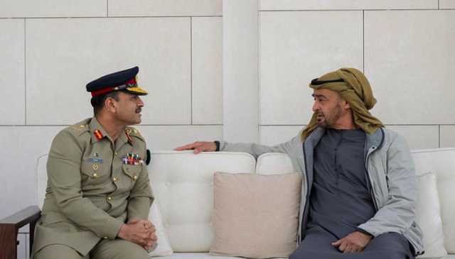 آرمی چیف سے اماراتی وفد کی ملاقات، والدہ کے انتقال پر تعزیت