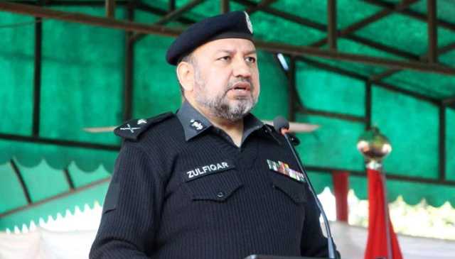 غیر قانونی مقیم غیر ملکیوں کا ڈیٹا ہمارے پاس موجود ہے: آئی جی کے پی ذوالفقار حمید