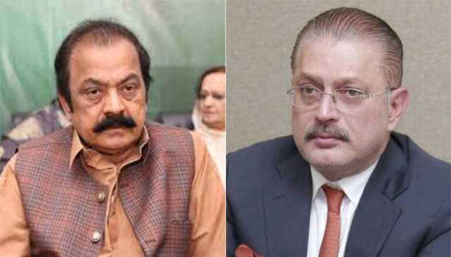 رانا ثناء اور شرجیل میمن کا ایک بار پھر ٹیلیفونک رابطہ